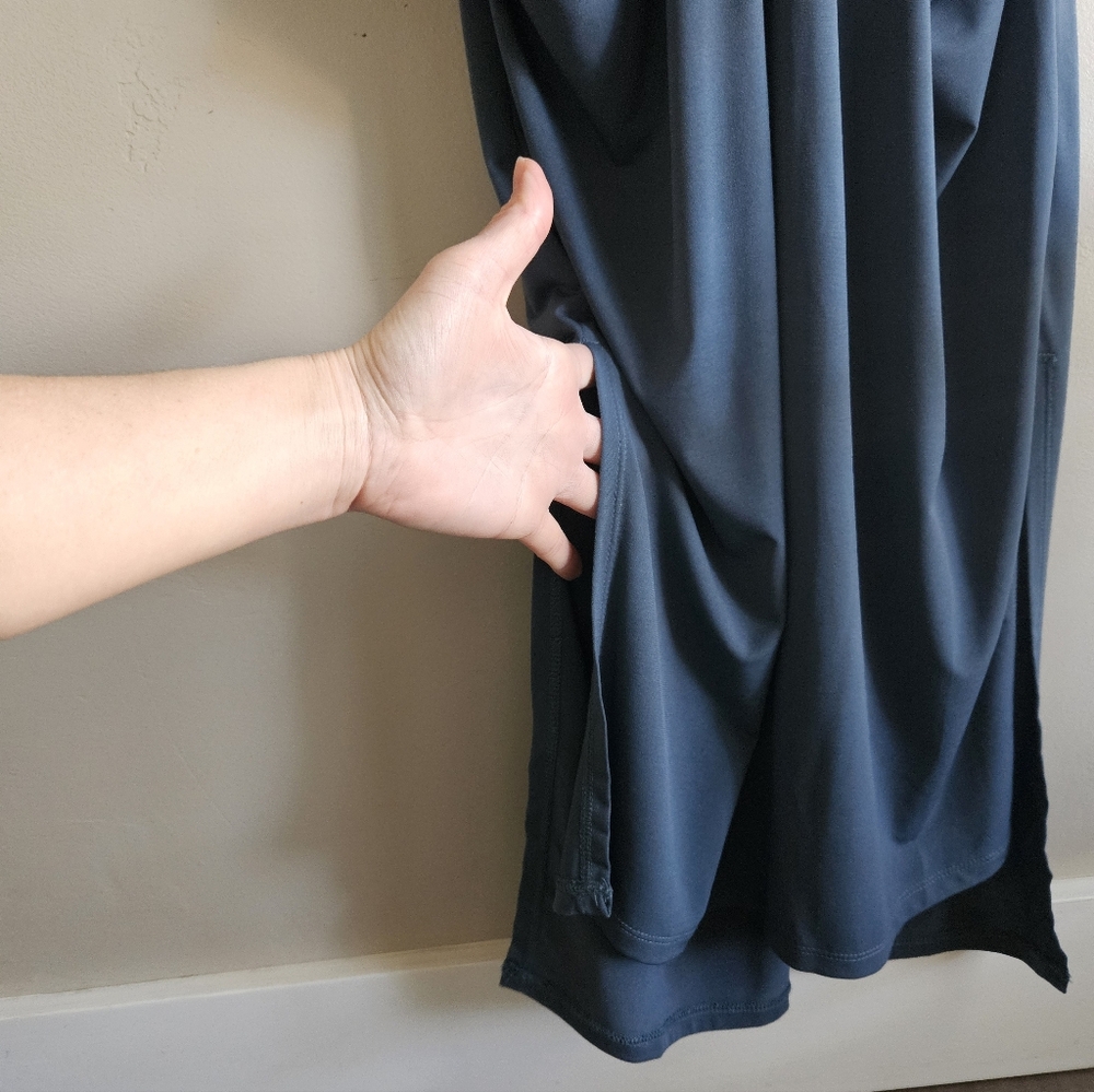BCBG Steel Blue Dress - Picture 4 of 9